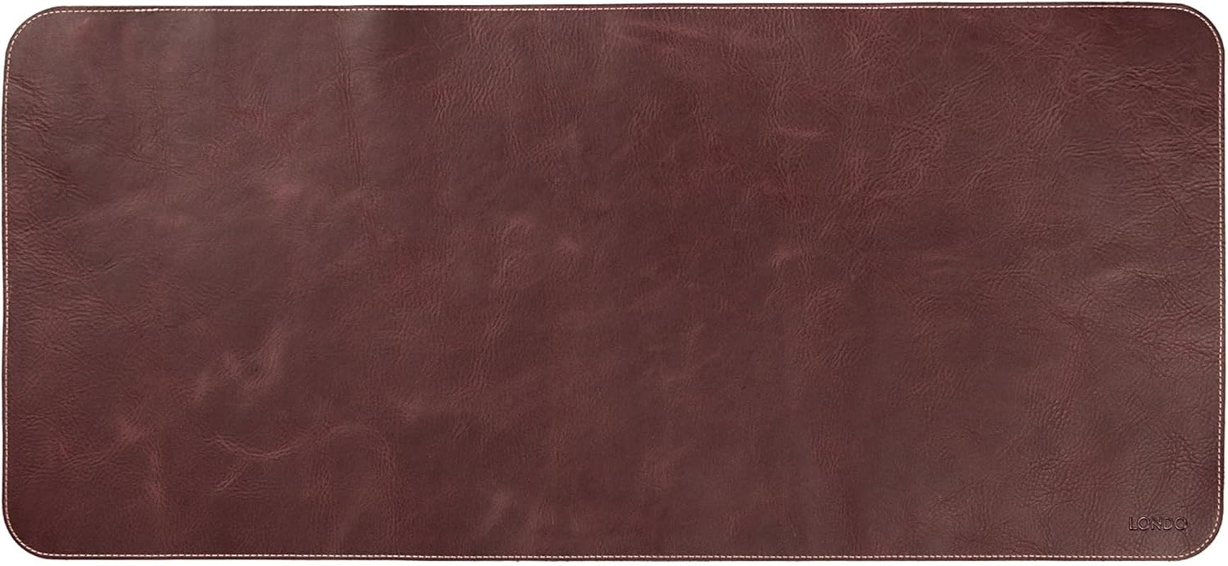Top Grain Leather Extended Mouse Pad – Large Desk Mat for Office & Gaming, Smooth Writing Surface, Non-Slip Base, Durable & Stylish Workspace Accessory