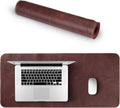 Top Grain Leather Extended Mouse Pad – Large Desk Mat for Office & Gaming, Smooth Writing Surface, Non-Slip Base, Durable & Stylish Workspace Accessory