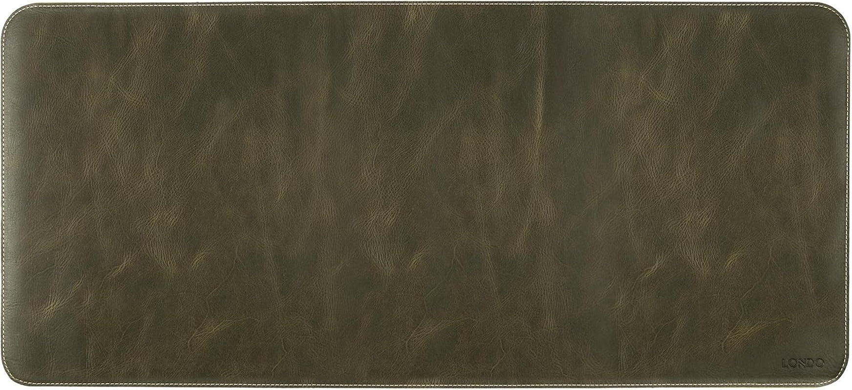 Top Grain Leather Extended Mouse Pad – Large Desk Mat for Office & Gaming, Smooth Writing Surface, Non-Slip Base, Durable & Stylish Workspace Accessory